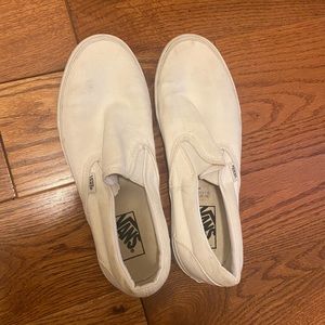 white vans Mens.10 Wms.8.5